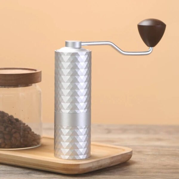 Molino manual , con aspas y muelas de acero inoxidable